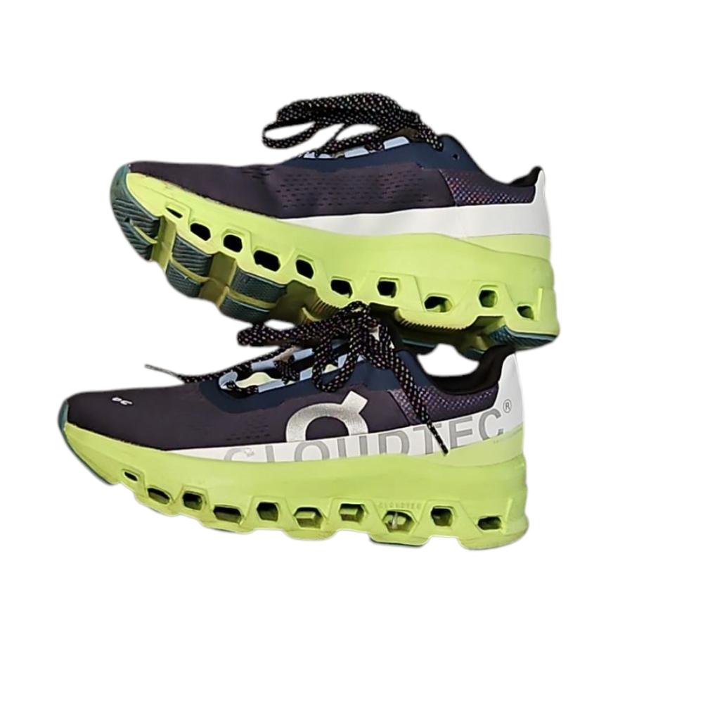 On Running Athletic Shoes - Blue and Green - Picture 3 of 3